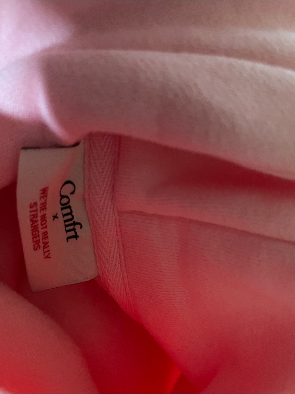 Comfrt Soft Pink Hoodie - Classic Pullover - Picture 3 of 5